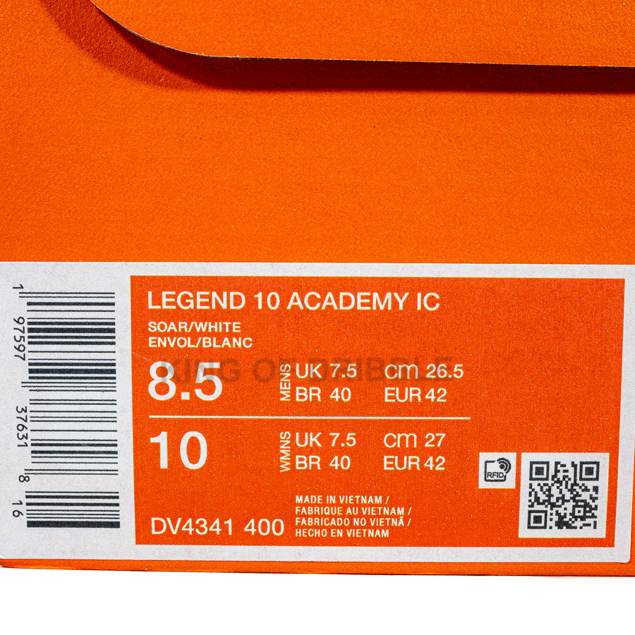 KING OF DRIBBLE Sepatu Futsal Nike Tiempo Legend 10 Academy IC DV4341-400 Original