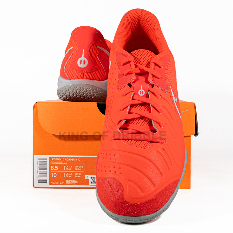 KING OF DRIBBLE Sepatu Futsal Nike Legend 10 Academy IC DV4341-800 Original