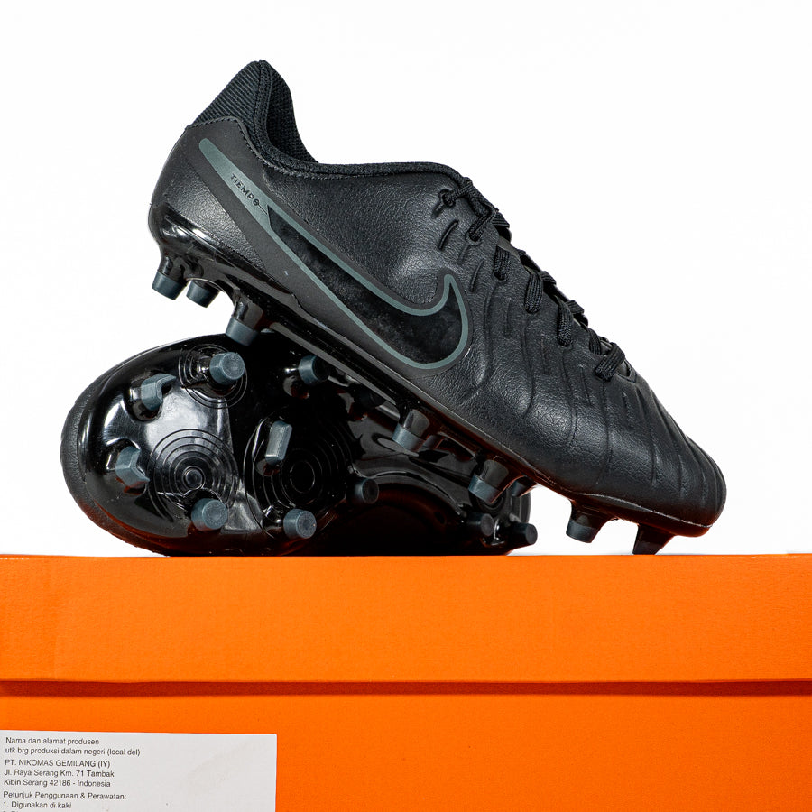 KING OF DRIBBLE Sepatu Bola Anak Nike JR Legend 10 Academy FG/MG DV4348-002 Original