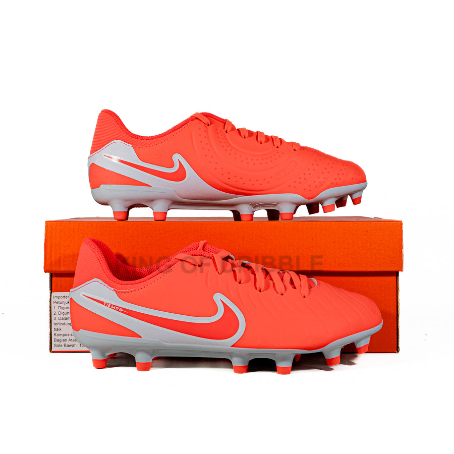 KING OF DRIBBLE Sepatu Bola Anak Nike JR Legend 10 Academy FG/MG DV4348-800 Original