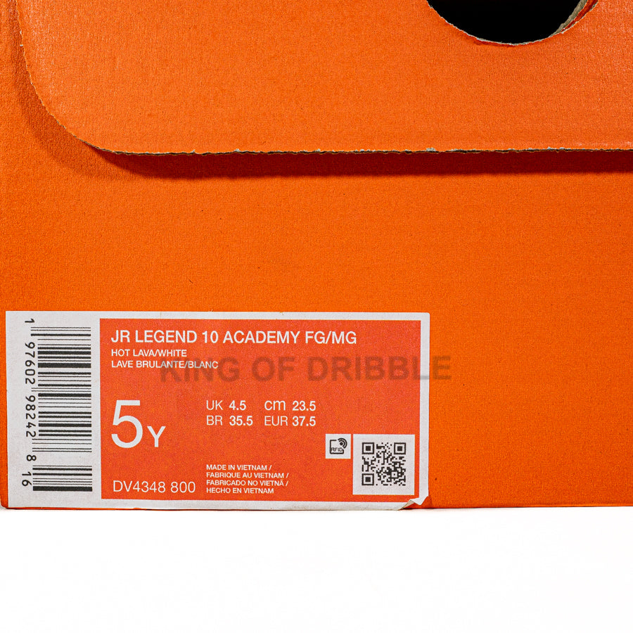 KING OF DRIBBLE Sepatu Bola Anak Nike JR Legend 10 Academy FG/MG DV4348-800 Original
