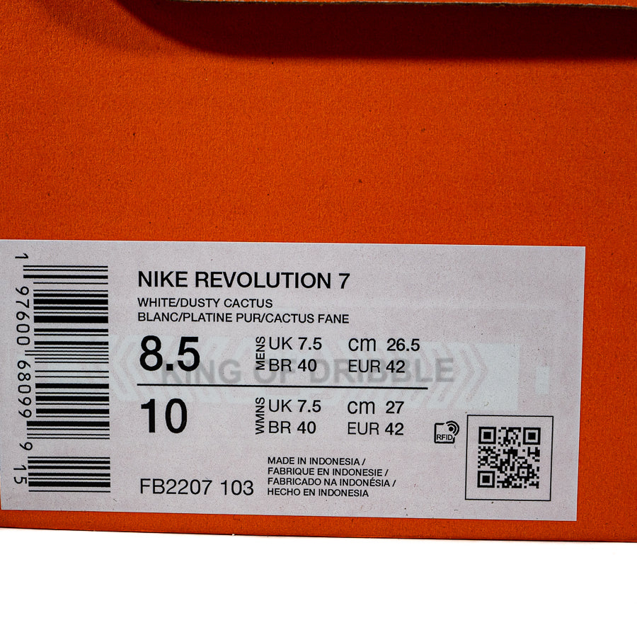 KING OF DRIBBLE Sepatu Running/Lari Nike Revolution 7 FB2207-103 Original