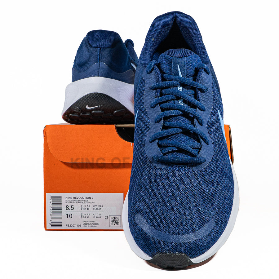 KING OF DRIBBLE Sepatu Running/Lari Nike Revolution 7 FB2207-406 Original