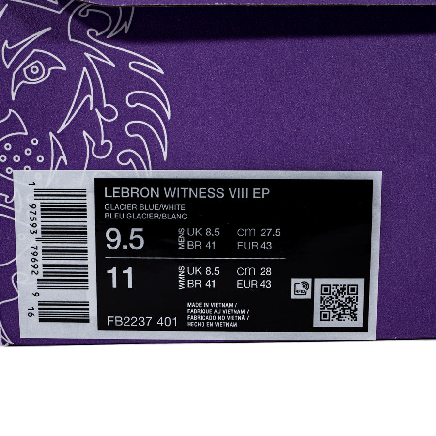 Sepatu Basket Nike Lebron Witness VIII EP FB2237-401 Original BNIB