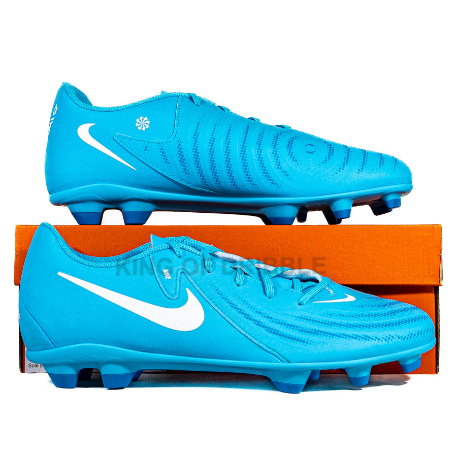 KING OF DRIBBLE Sepatu Bola Nike Phantom GX 2 Club FG/MG FJ2557-400 Original