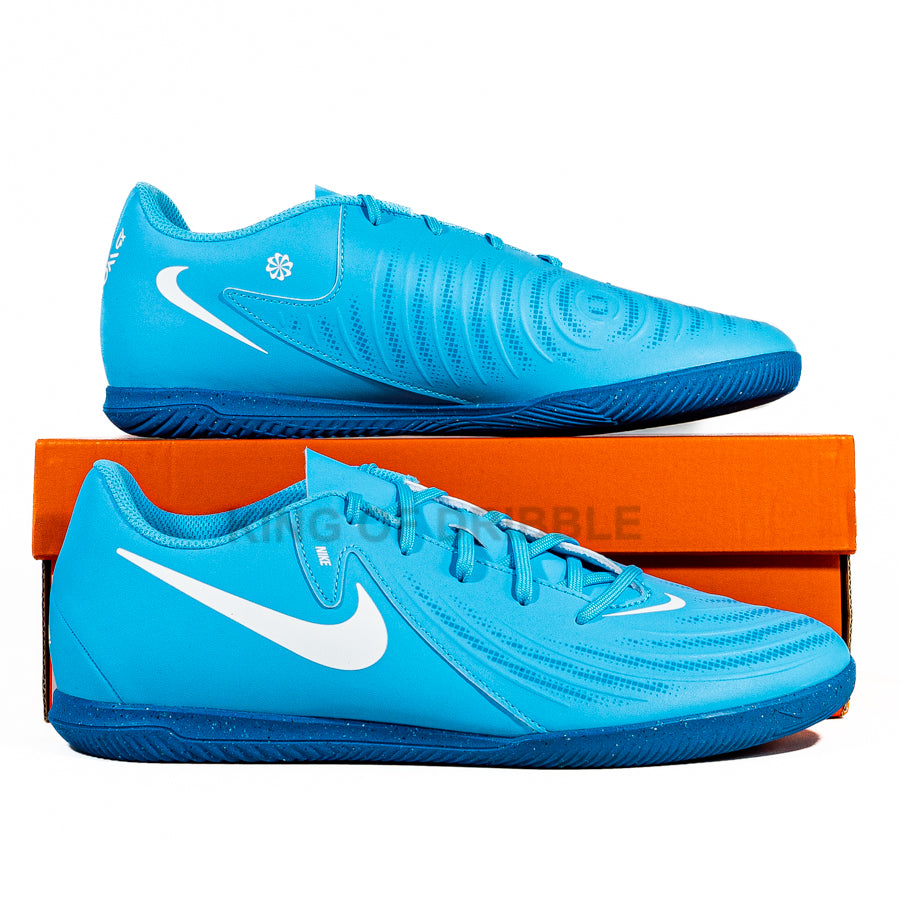 KING OF DRIBBLE Sepatu Futsal Nike Phantom GX II Club IC FJ2568-400 Original