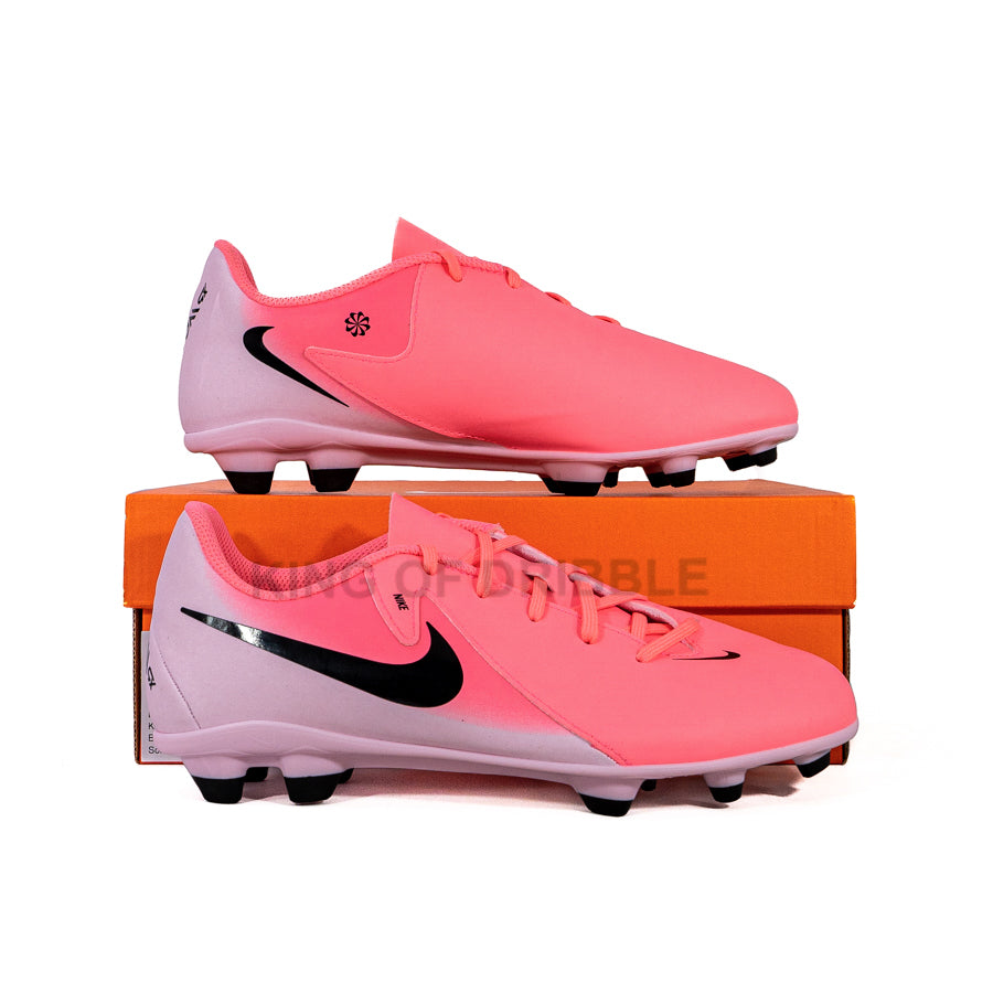 KING OF DRIBBLE Sepatu Bola Anak Nike JR Phantom GX II Club FG/MG FJ2600-600 Original