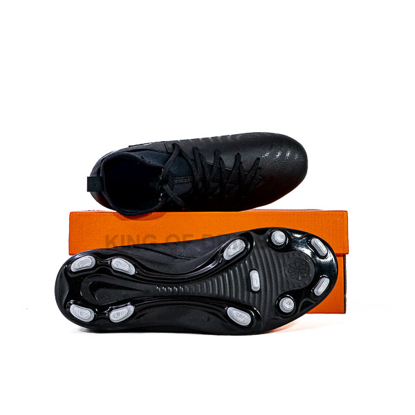 KING OF DRIBBLE Sepatu Bola Anak Nike JR Phantom Luna II Club FG/MG FJ2601-001 Original