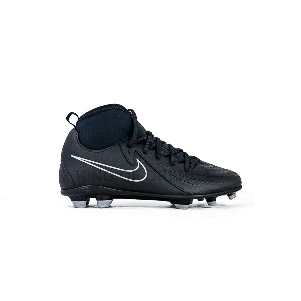KING OF DRIBBLE Sepatu Bola Anak Nike JR Phantom Luna II Club FG/MG FJ2601-001 Original