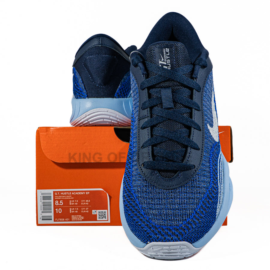 KING OF DRIBBLE Sepatu Basket Nike G.T. Hustle Academy EP FJ7808-401 Original