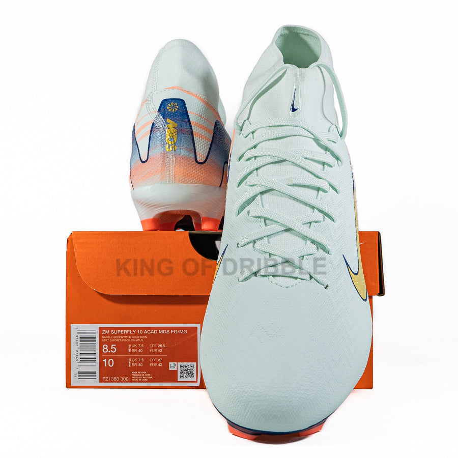 KING OF DRIBBLE Sepatu Bola Nike ZM Superfly 10 Academy MDS FG/MG FZ1380-300 Original