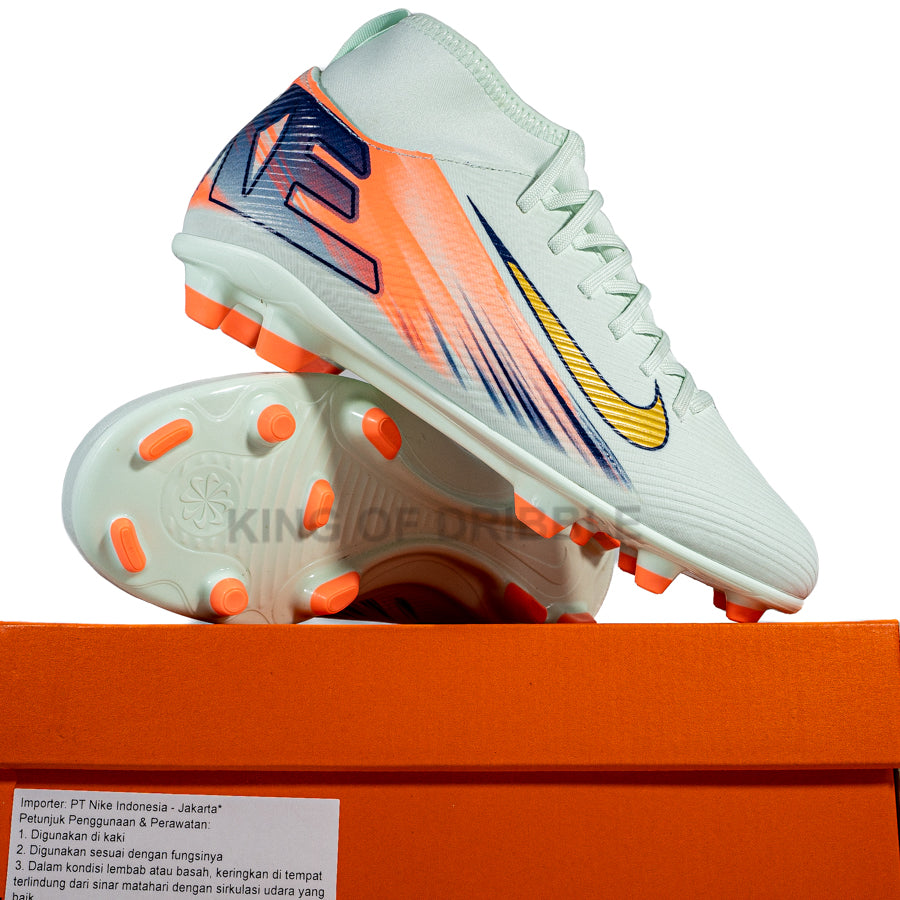 KING OF DRIBBLE Sepatu Bola Anak Nike JR Superfly 10 Club MDS FG/MG FZ1609-300 Original