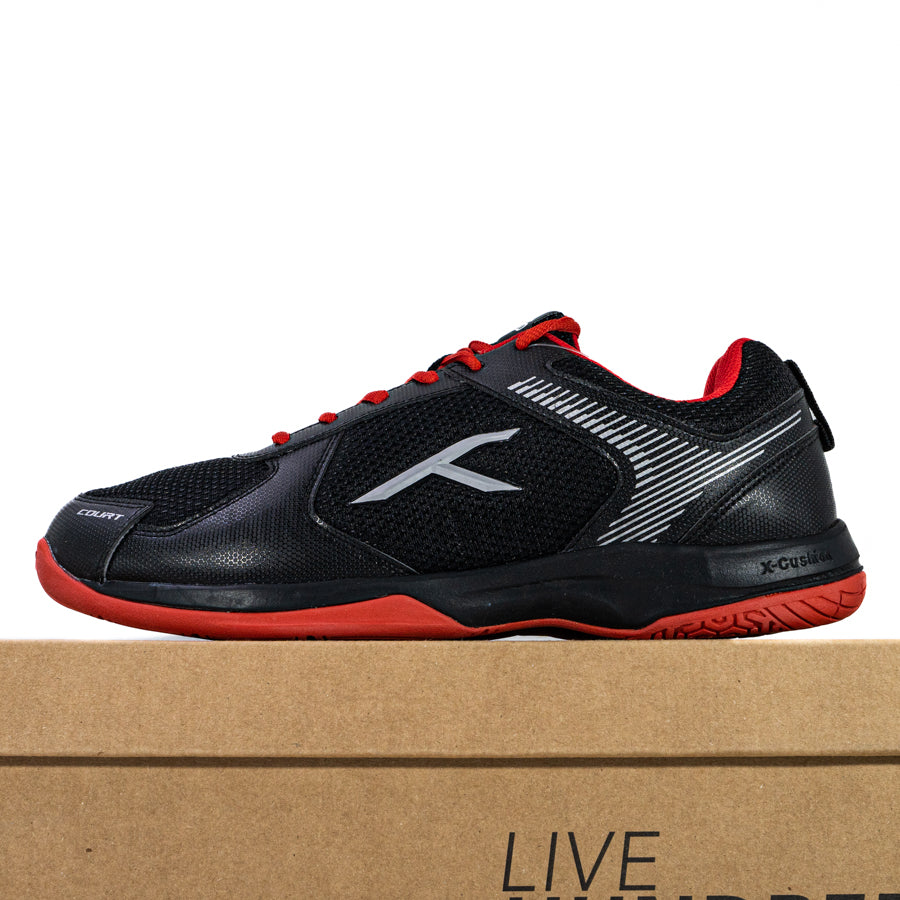 KING OF DRIBBLE Sepatu Badminton/Bulu Tangkis Hundred Court HBFS-3M001-1 Original