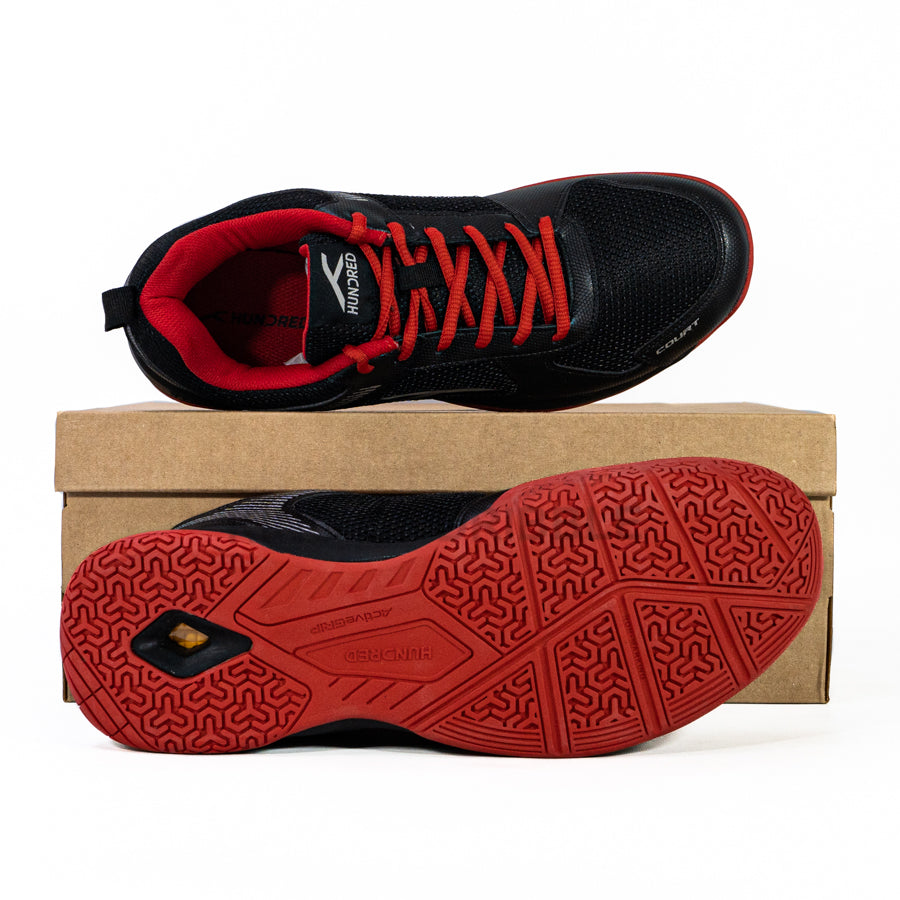 KING OF DRIBBLE Sepatu Badminton/Bulu Tangkis Hundred Court HBFS-3M001-1 Original