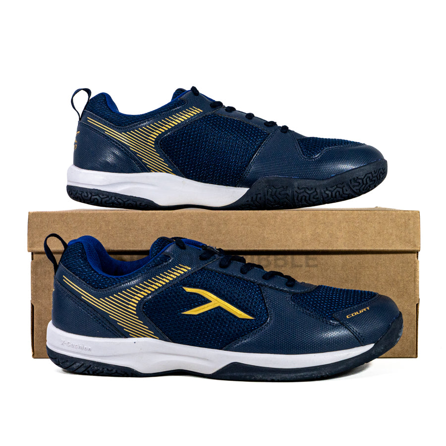 KING OF DRIBBLE Sepatu Badminton/Bulu Tangkis Hundred Court HBFS-3M001-3 Original