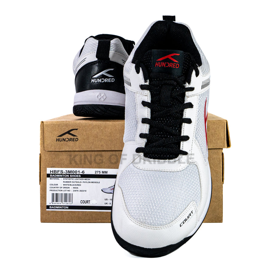 KING OF DRIBBLE Sepatu Badminton/Bulu Tangkis Hundred Court HBFS-3M001-6 Original