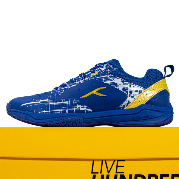 KING OF DRIBBLE Sepatu Badminton/Bulu Tangkis Hundred Beast II HBFS-3M046-3 Original