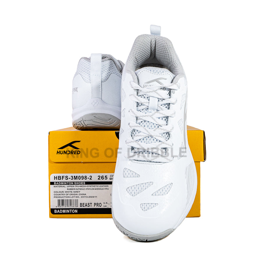 KING OF DRIBBLE Sepatu Badminton/Bulu Tangkis Hundred Beast Pro HBFS-3M098-2 Original