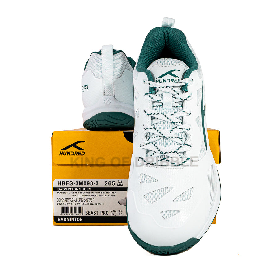 KING OF DRIBBLE Sepatu Badminton/Bulu Tangkis Hundred Beast Pro HBFS-3M098-3 Original