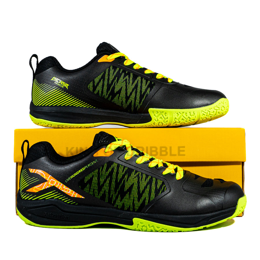 KING OF DRIBBLE Sepatu Badminton/Bulu Tangkis Hundred Beast Armor HBFS-4M002-1 Original