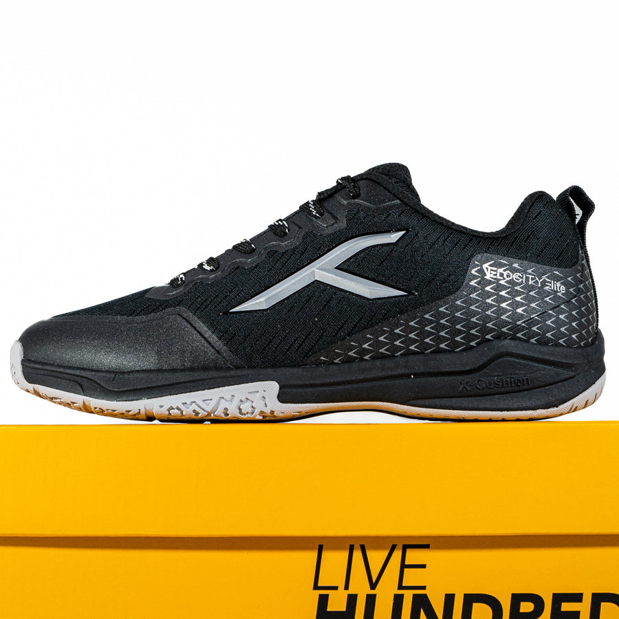 KING OF DRIBBLE Sepatu Badminton/Bulu Tangkis Hundred Velocity Elite HBFS-4M003-1 Original