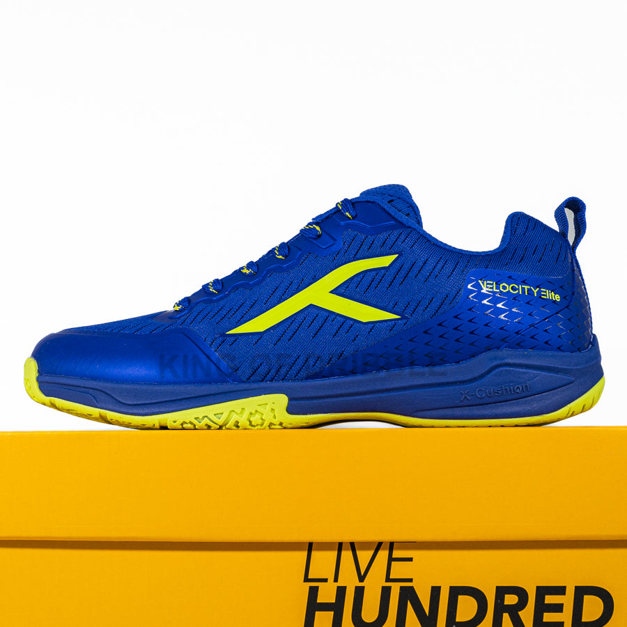 KING OF DRIBBLE Sepatu Badminton/Bulu Tangkis Hundred Velocity Elite HBFS-4M003-3 Original