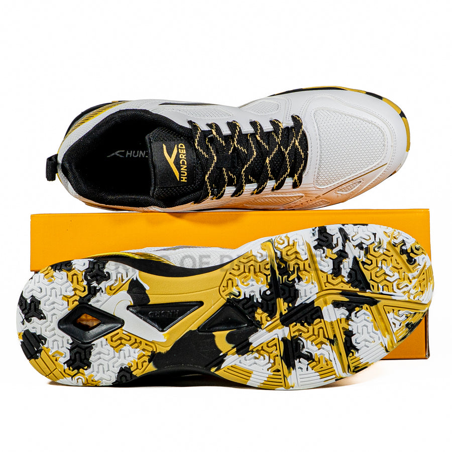 KING OF DRIBBLE Sepatu Badminton/Bulu Tangkis Hundred Battle HBFS-4M112-2 Original