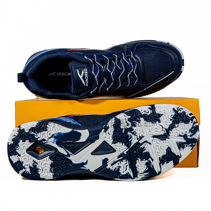 KING OF DRIBBLE Sepatu Badminton/Bulu Tangkis Hundred Battle HBFS-4M112-3 Original