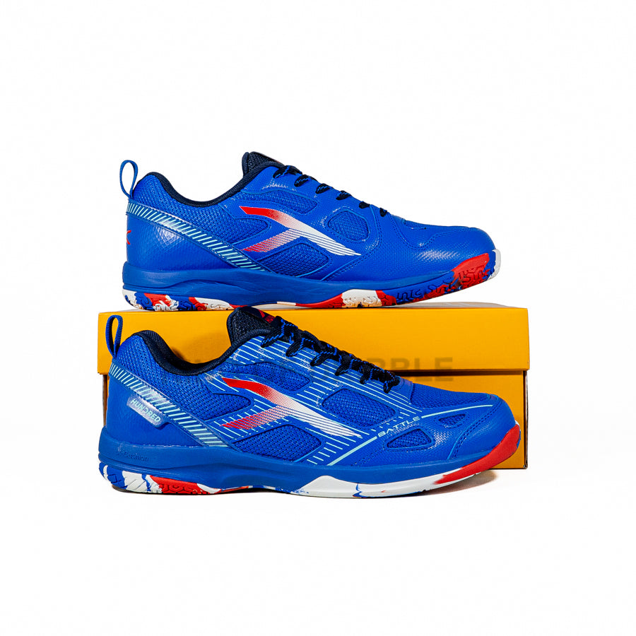 KING OF DRIBBLE Sepatu Badminton/Bulu Tangkis Anak Hundred Battle HBFS-4M112-4 Original