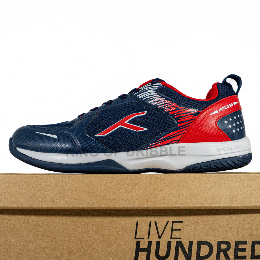 KING OF DRIBBLE Sepatu Badminton/Bulu Tangkis Hundred Court Star Pro HBFS-4M119-4 Original