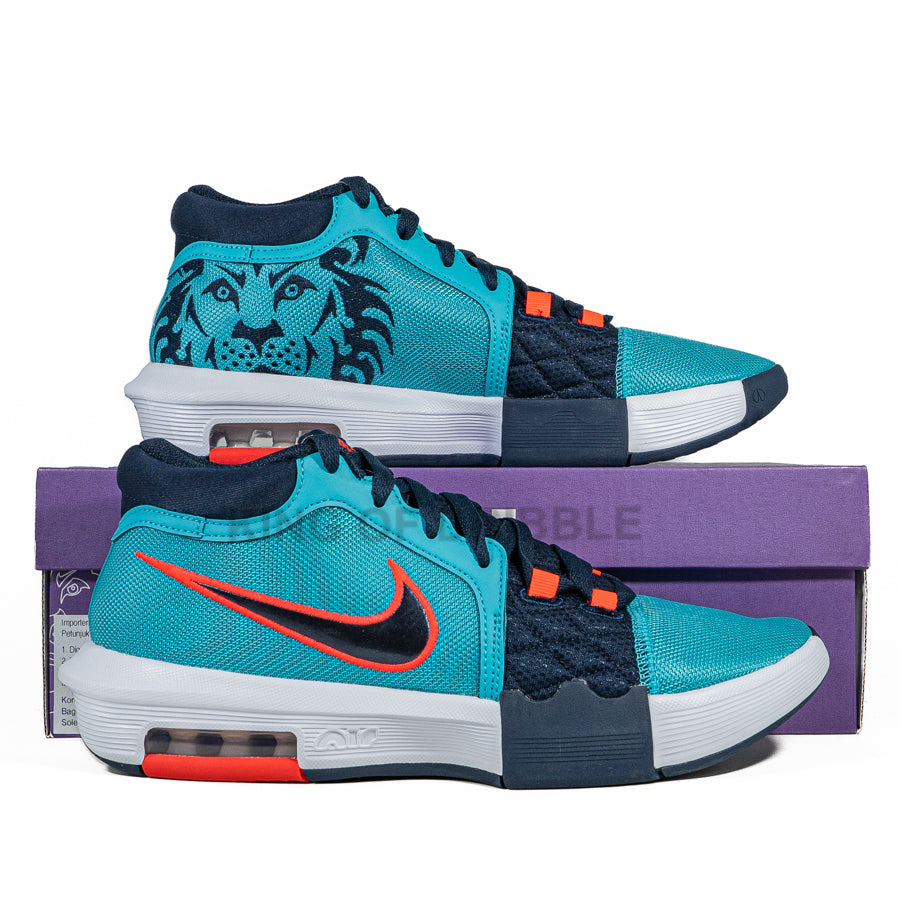 KING OF DRIBBLE Sepatu Basket Nike Lebron Witness VIII EP HQ2140-300 Original