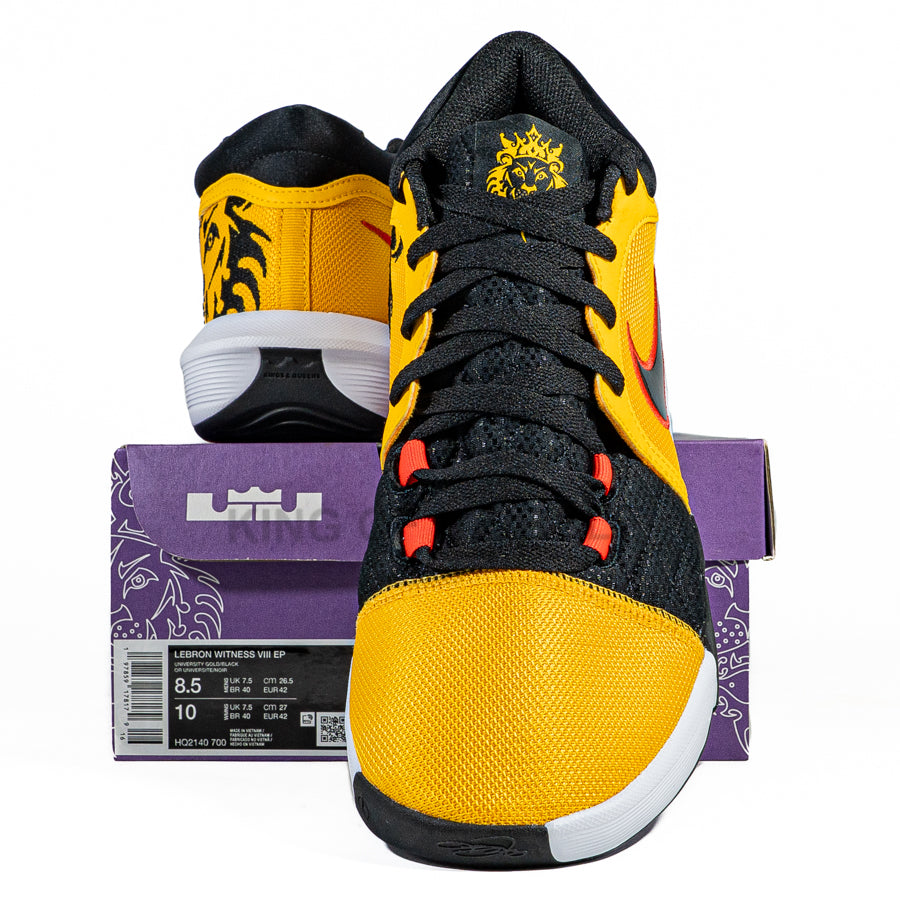 KING OF DRIBBLE Sepatu Basket Nike Lebron Witness VIII EP HQ2140-700 Original