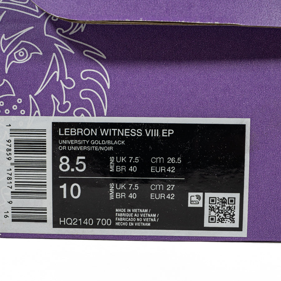 KING OF DRIBBLE Sepatu Basket Nike Lebron Witness VIII EP HQ2140-700 Original