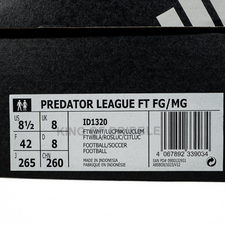 KING OF DRIBBLE Sepatu Bola Adidas Predator League FT FG/MG ID1320 Original
