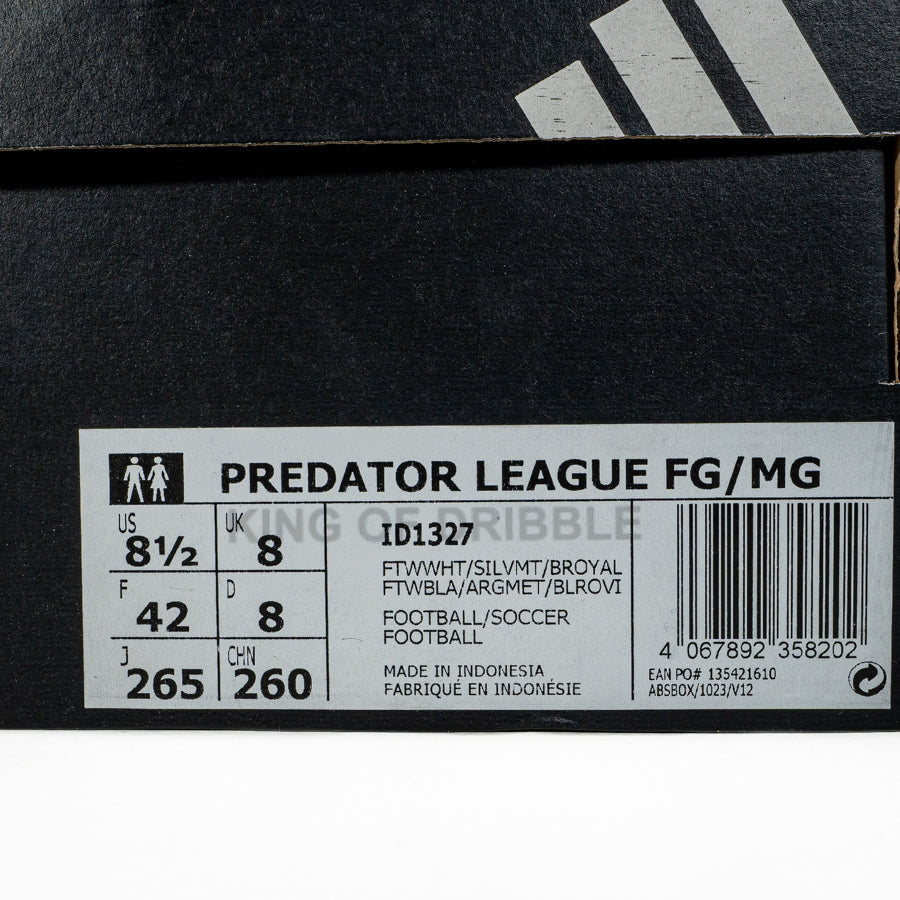 KING OF DRIBBLE Sepatu Bola Adidas Predator League FG/MG ID1327 Original