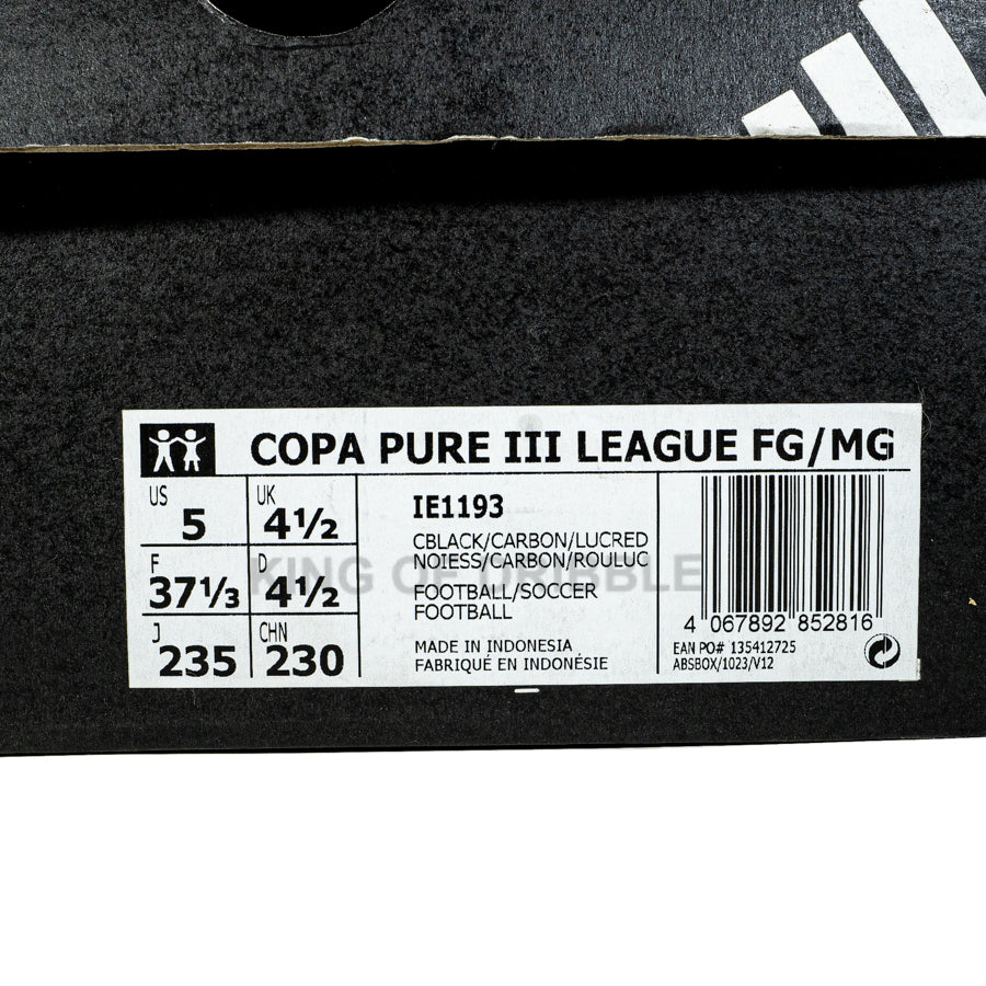 KING OF DRIBBLE Sepatu Bola Anak Adidas Copa Pure III League FG/MG JR IE1193 Original