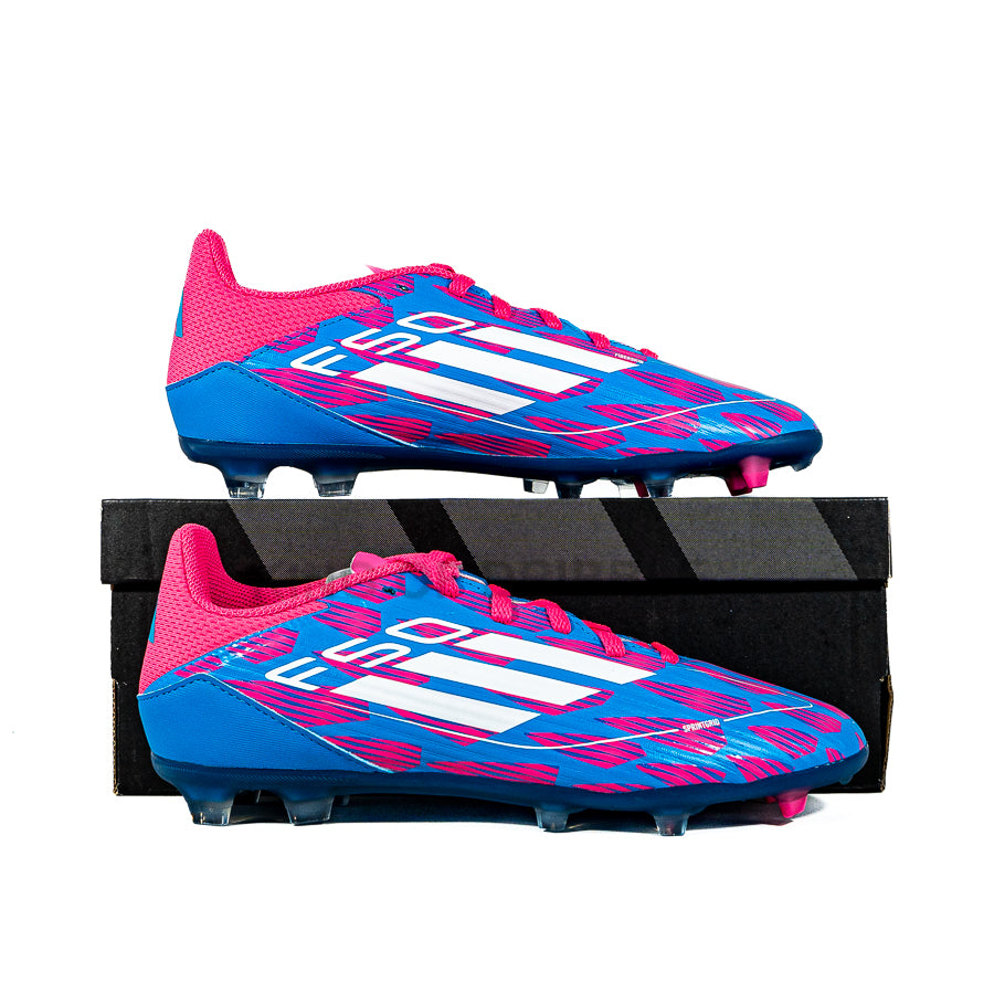KING OF DRIBBLE Sepatu Bola Anak Adidas F50 League FG/MG JR IF1365 Original