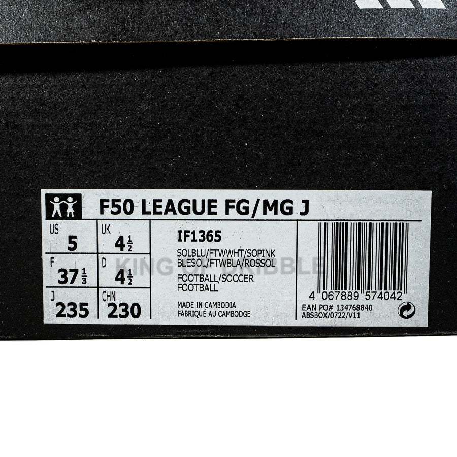KING OF DRIBBLE Sepatu Bola Anak Adidas F50 League FG/MG JR IF1365 Original
