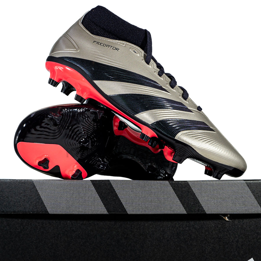 KING OF DRIBBLE Sepatu Bola Adidas Predator League Sock FG IF6340 Original