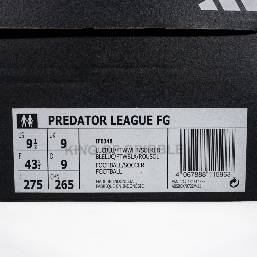 KING OF DRIBBLE Sepatu Bola Adidas Predator League FG IF6348 Original