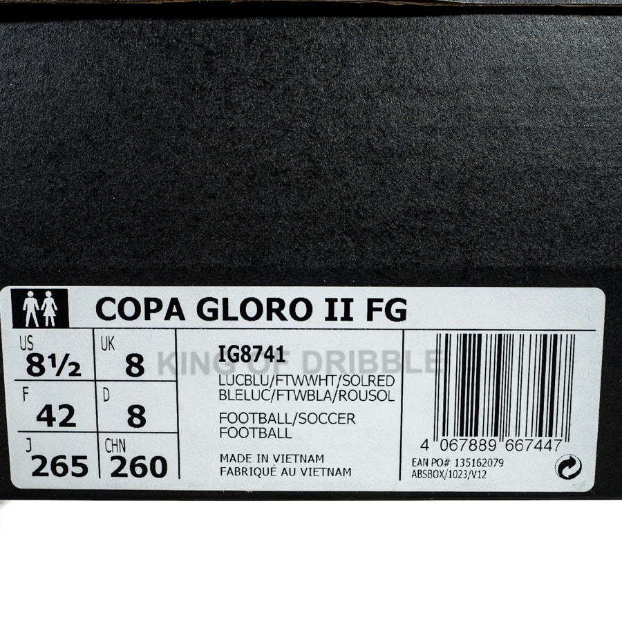 KING OF DRIBBLE Sepatu Bola Adidas Copa Gloro II FG IG8741 Original