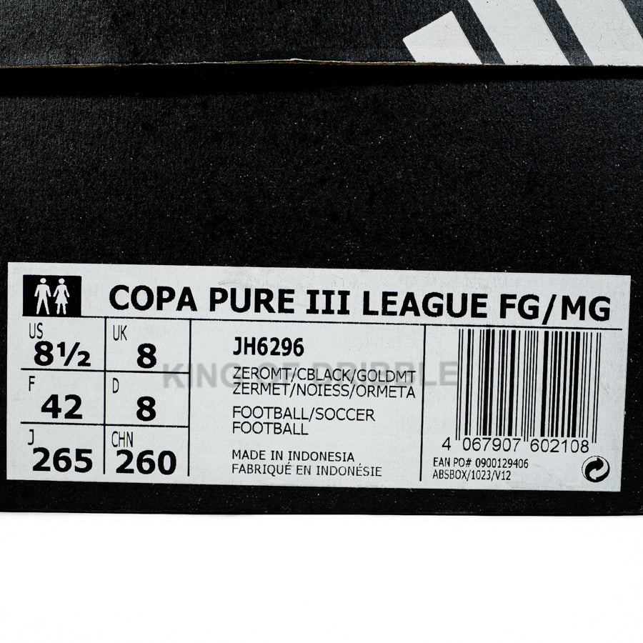 KING OF DRIBBLE Sepatu Bola Adidas Copa Pure III League FG/MG JH6296 Original