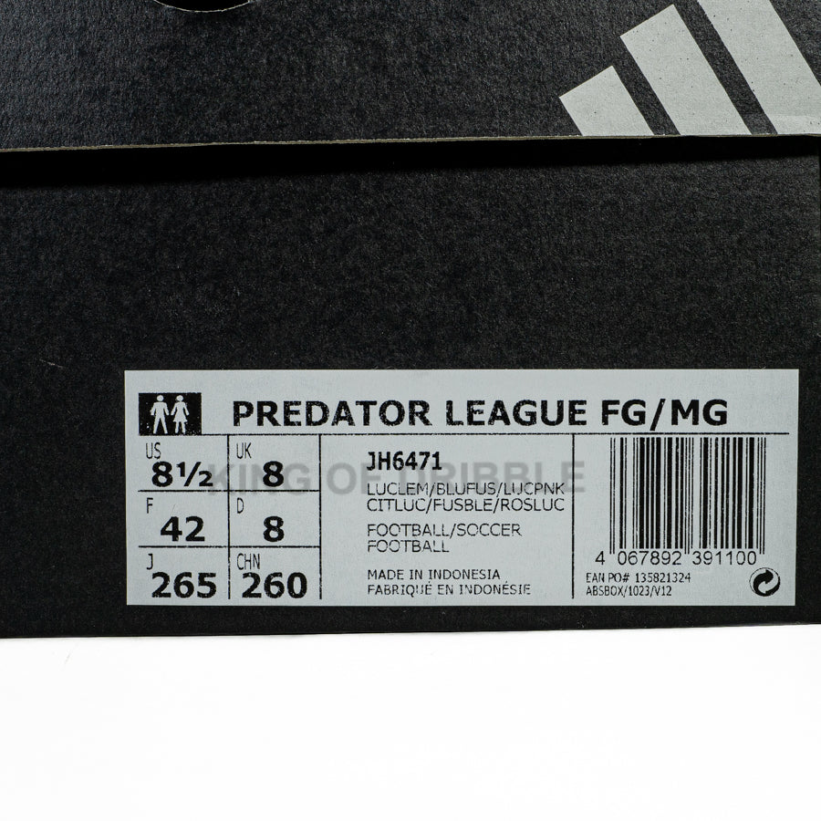 KING OF DRIBBLE Sepatu Bola Adidas Predator League FG/MG JH6471 Original