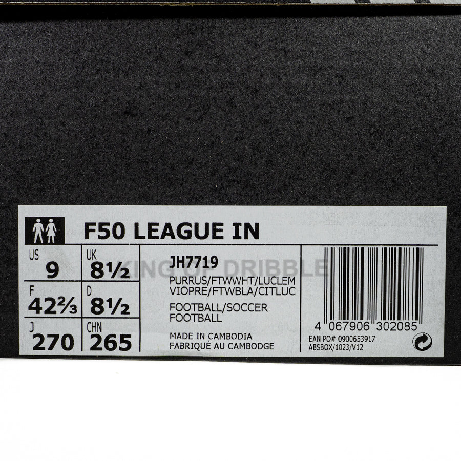 KING OF DRIBBLE Sepatu Futsal Adidas F50 League IN JH7719 Original