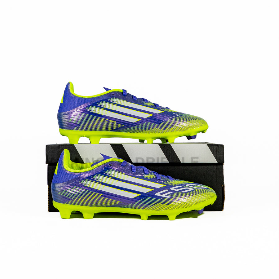 KING OF DRIBBLE Sepatu Bola Anak Adidas F50 League FG/MG JR JH7747 Original