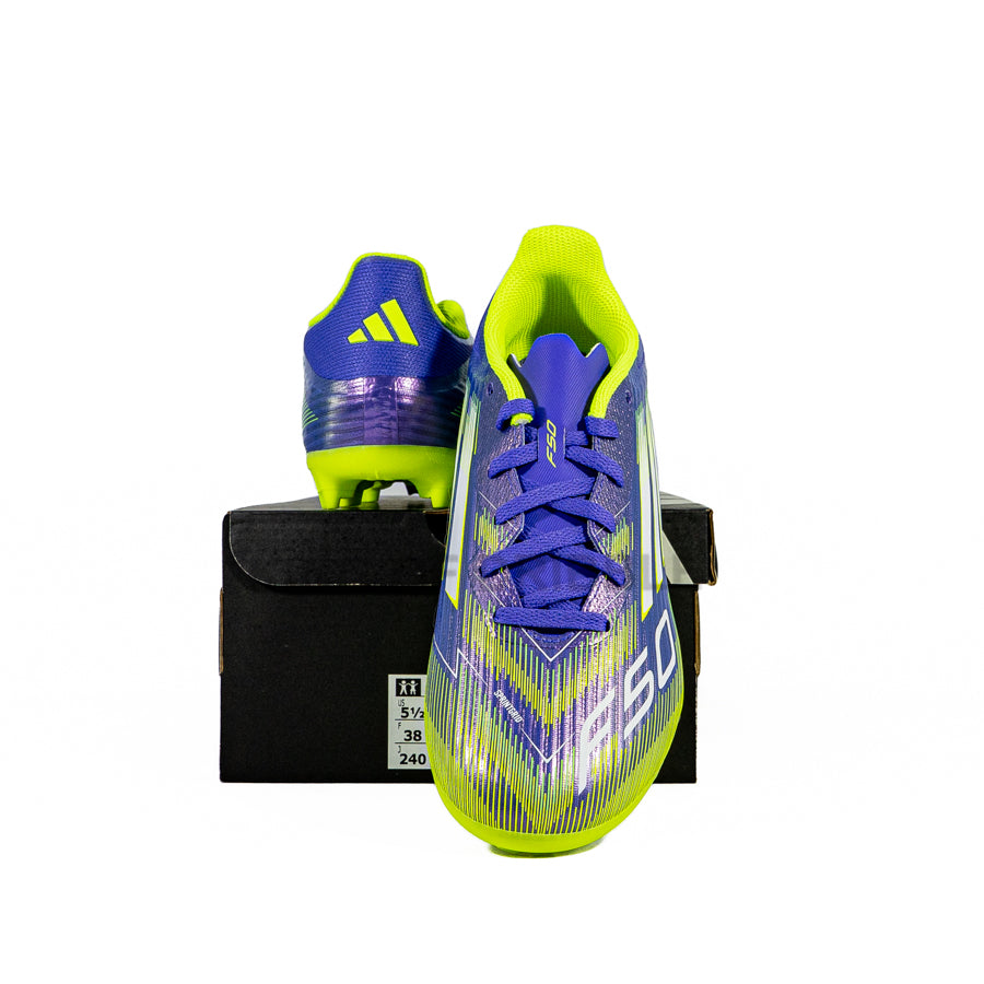 KING OF DRIBBLE Sepatu Bola Anak Adidas F50 League FG/MG JR JH7747 Original