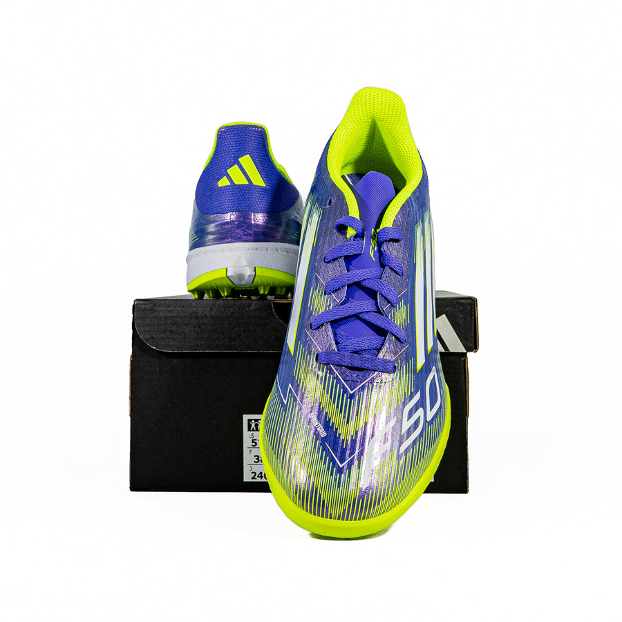 KING OF DRIBBLE Sepatu Mini Soccer Anak Adidas F50 League TF JR JI0000 Original