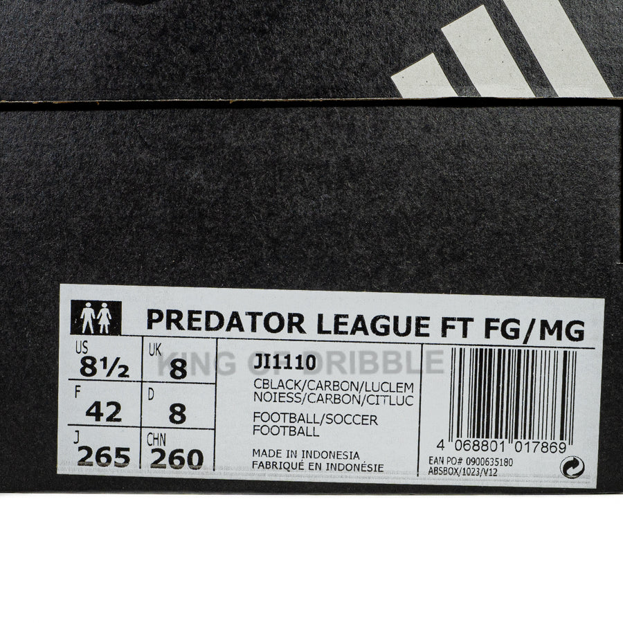 KING OF DRIBBLE Sepatu Bola Adidas Predator League FT FG/MG JI1110 Original