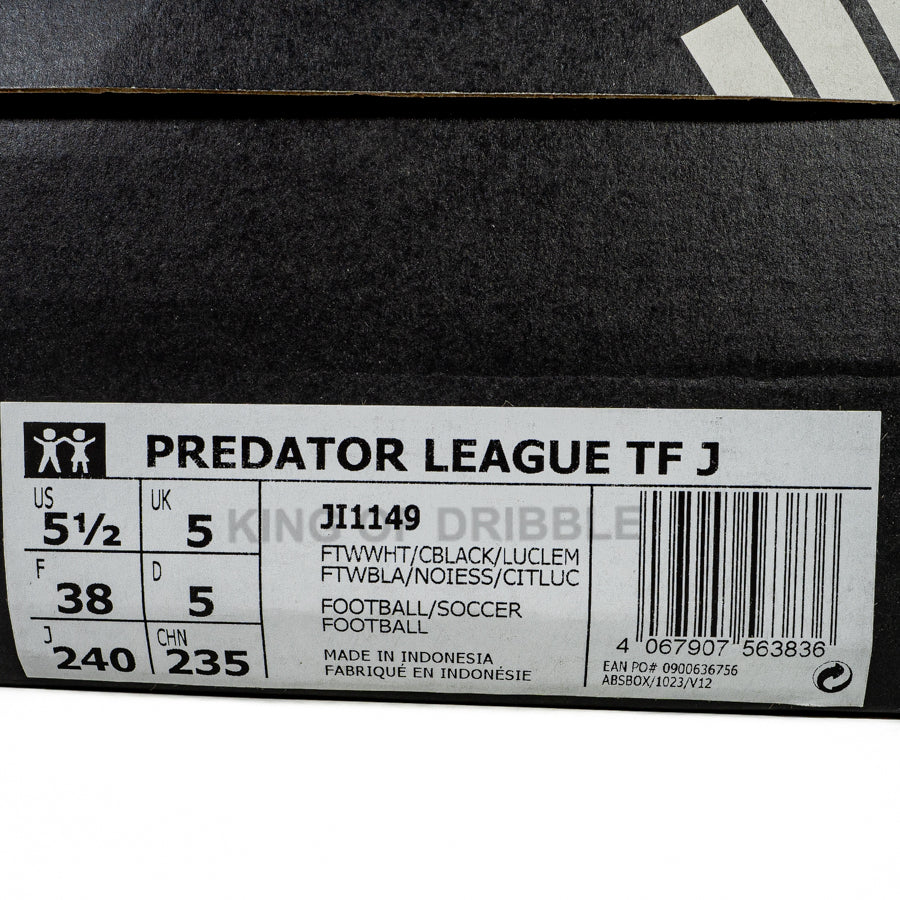 KING OF DRIBBLE Sepatu Mini Soccer Anak Adidas Predator League TF JR JI1149 Original