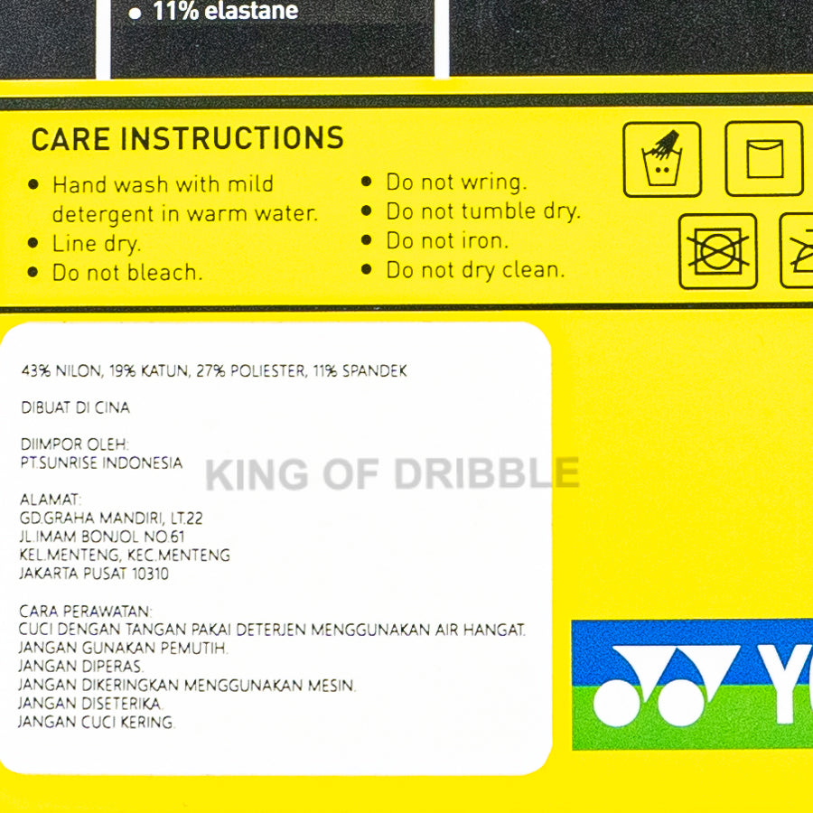 KING OF DRIBBLE Pelindung Lutut Yonex Knee Supporter SRG 611 Original